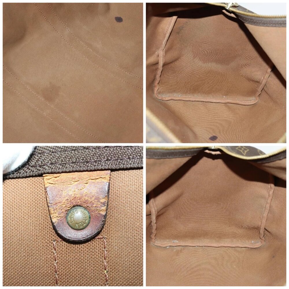 LOUIS VUITTON Monogram Keepall 50 Boston Bag M41426 LV Auth 140450 - Picture 15 of 16